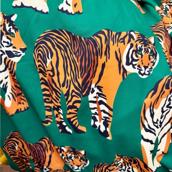 DRESSED IN LALA Tiger Tales Wide Leg Trousers - Size 3x - Picture 9 of 11